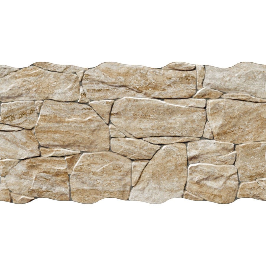 Carrelage Parement Teide Beige 33.3x65cm Effet Pierre - 2