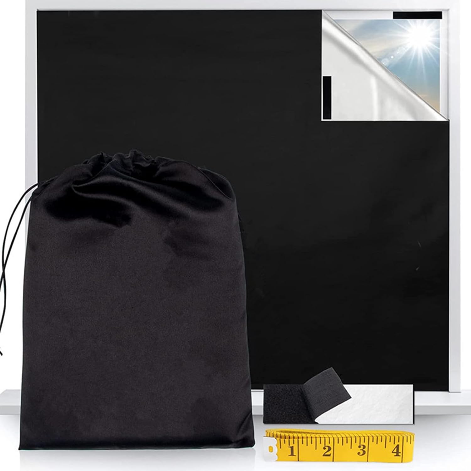 Store Occultant Portable Sans Perçage, 100% Store Occultant Temporaires 200 X 145 Cm 96174801