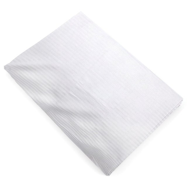 Drap plat 240x310 cm en 100% satin de coton GRAND HÔTEL blanc