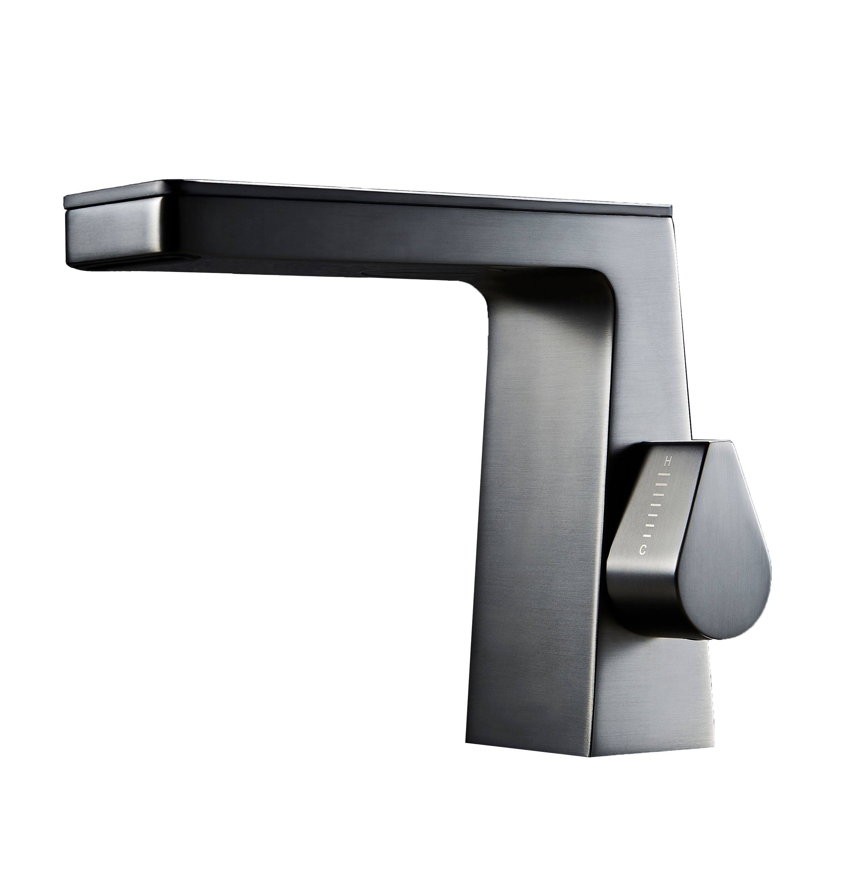 Bernstein Bateria umywalkowa z mieszaczem NT7320 złącze DIN gunmetal