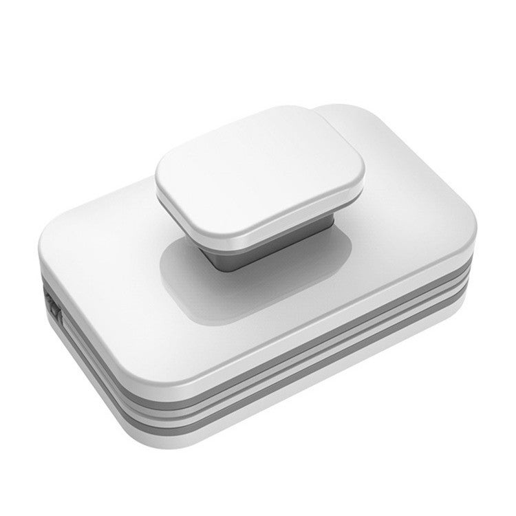 Lave-glace magnétique, nettoyeur de vitres magnétique double face, avec corde anti-chute, convient aux vitres d'une épaisseur de 3 à 10 mm - 2
