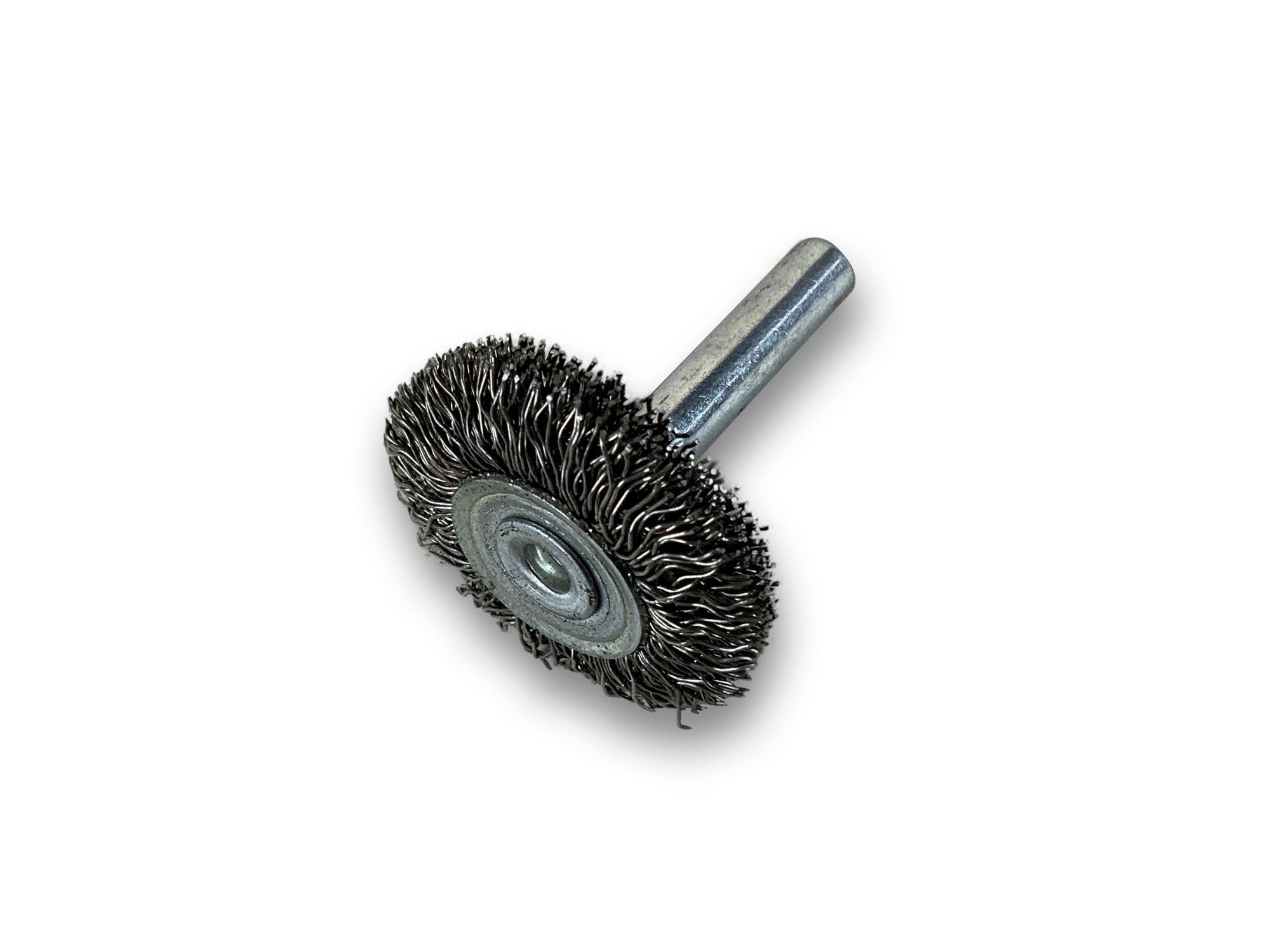 12 Brosses Métalliques Norton Sur Barre - Ondulées, Inox, Tige 6 Mm