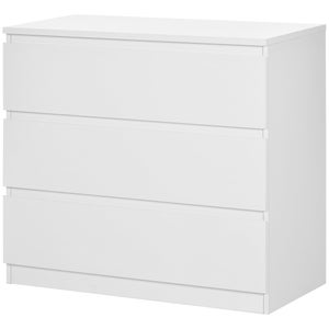 DWVO Cassettiera In Tessuto 4 Cassetti, Colore Legno Chiaro, Con Telaio In Acciaio E Piano In Legno - 2