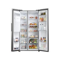 Smeg FQ60CAO6 frigo américain Pose libre 572 L E Anthracite | Leroy Merlin Smeg FQ60CAO6 frigo américain Pose libre 572 L E Anthracite | Leroy Merlin