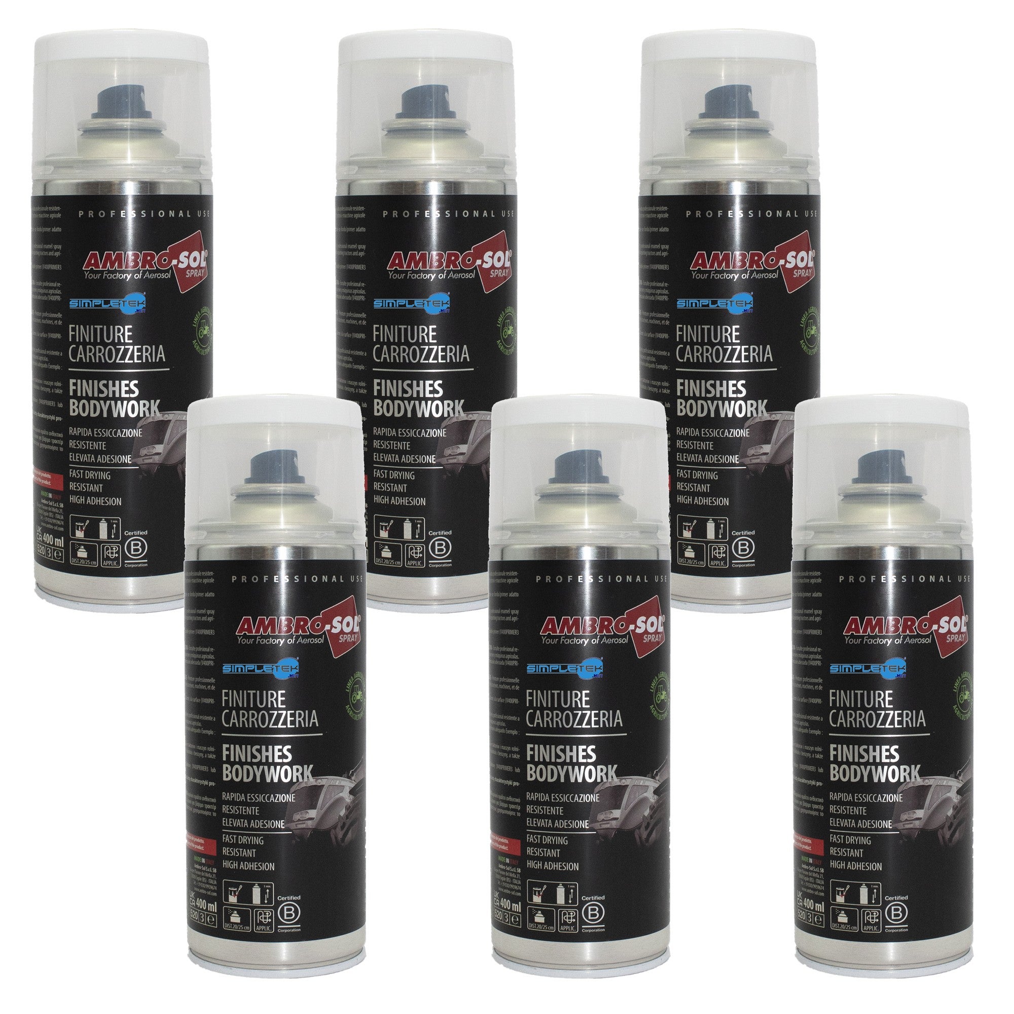APP Rally Color Spray - Bomboletta Spray Bianco Lucido | Vernice