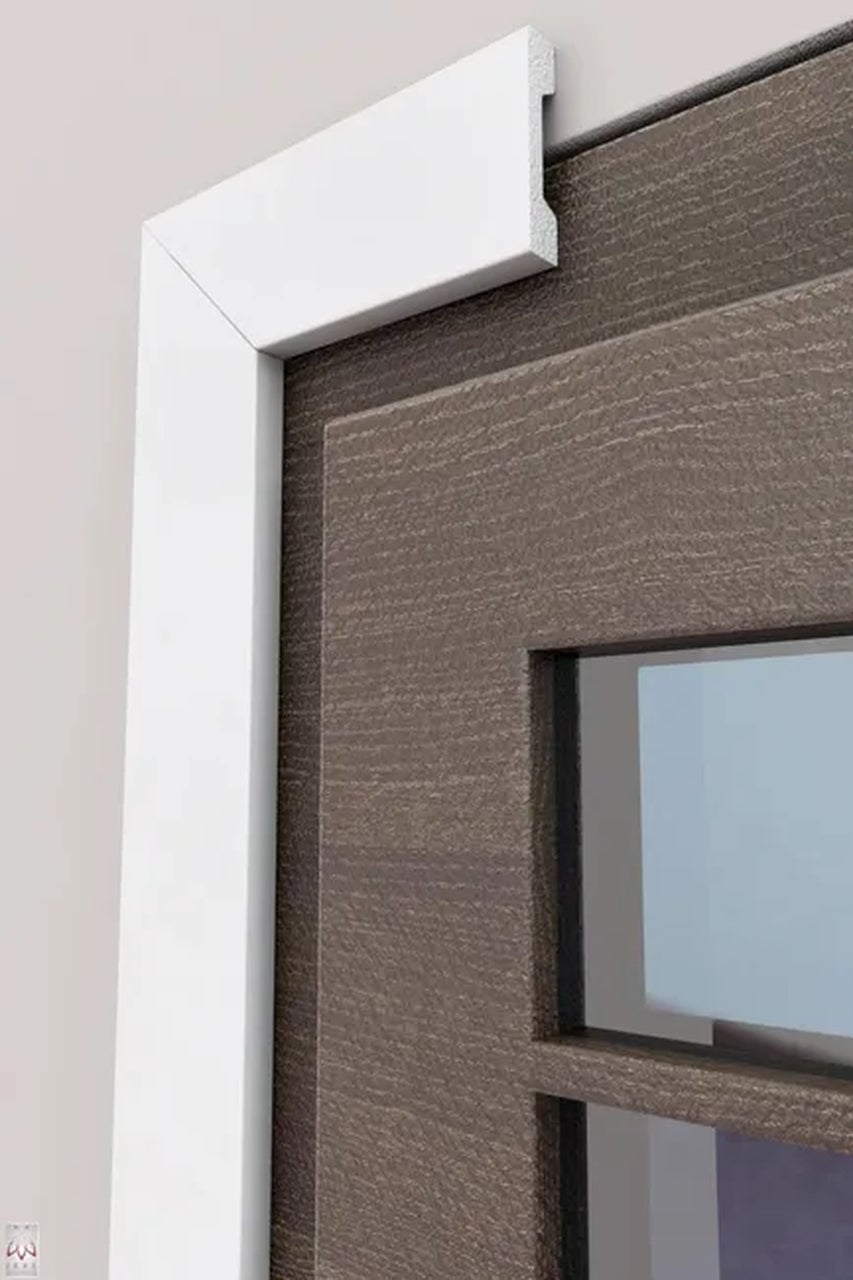 Plinthes 1 pièce / 2 mètres plinthe plinthe - blanc - matériau dur - décoration - mur - sol - plafond DP4 - 6