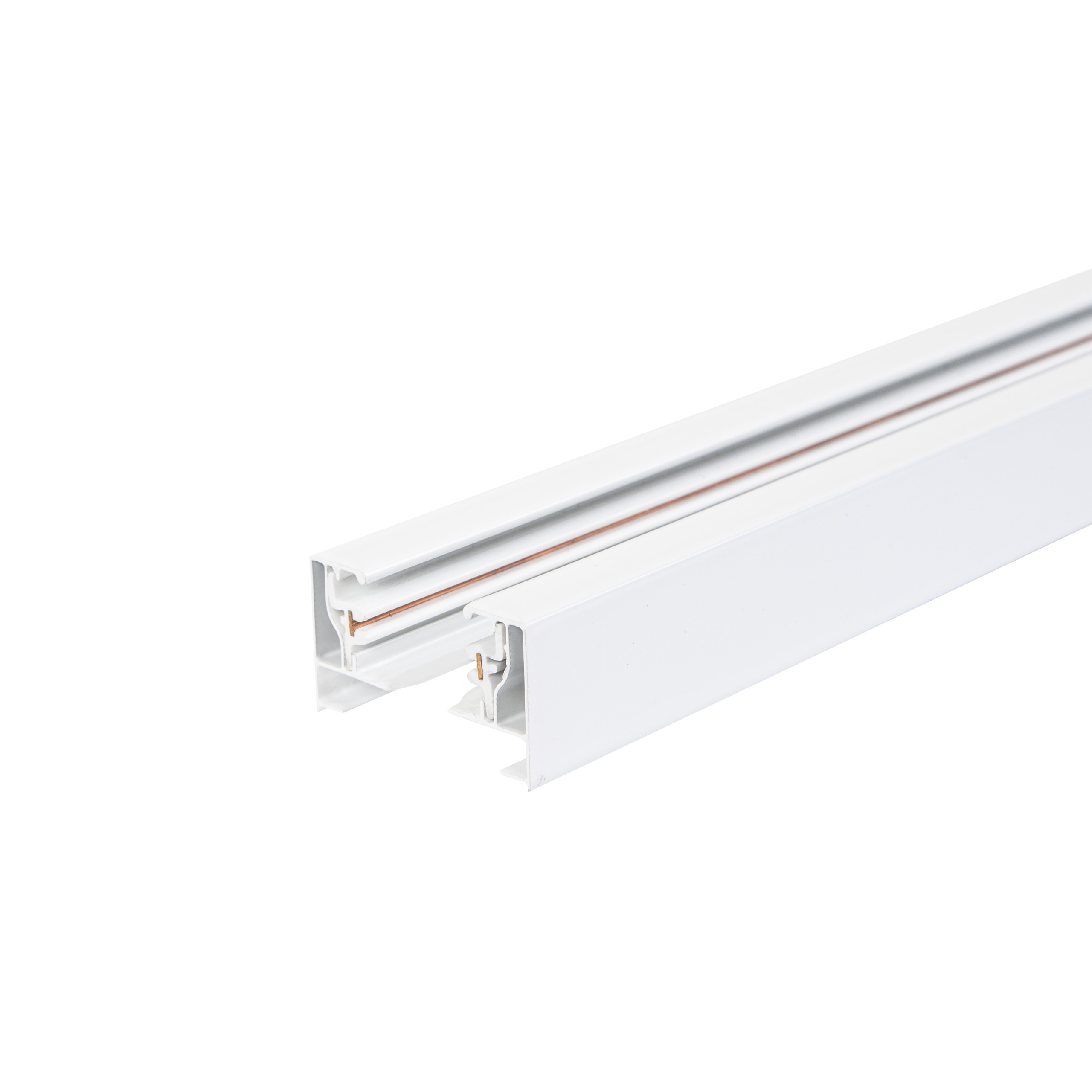 Szynoprzewód 1-fazowy 1m natynkowy IP20 szyna listwa aluminium biały tracklight XUDO