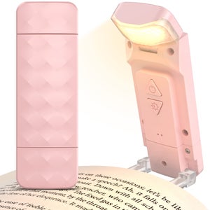 Lampada Da Lettura Ricaricabile Little White Bear - Flessibile 360°, 3 Livelli Di Luce, USB Type-C, Bianca