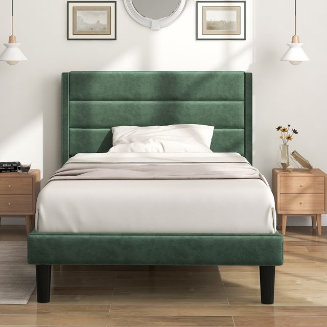 Telaio Per Letto Singolo A Basso Profilo 7,6 Cm – Struttura In Metallo Robustissima, 6 Gambe Rinforzate, Max 907 Kg - 2