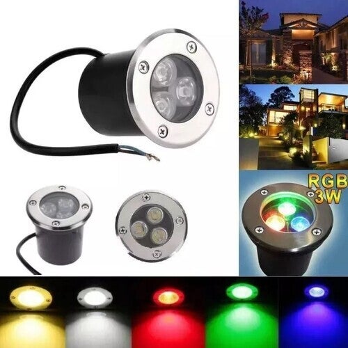 Faretto Segnapasso LED Da Incasso Per Scale E Pavimento 0,5w IP67 - Foto 8