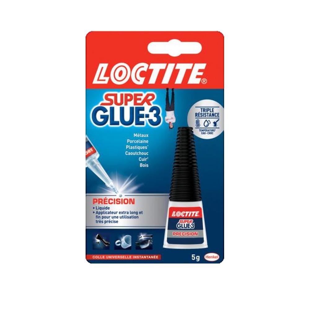 Colle cyano liquide Super Glue-3 Précision LOCTITE - 2
