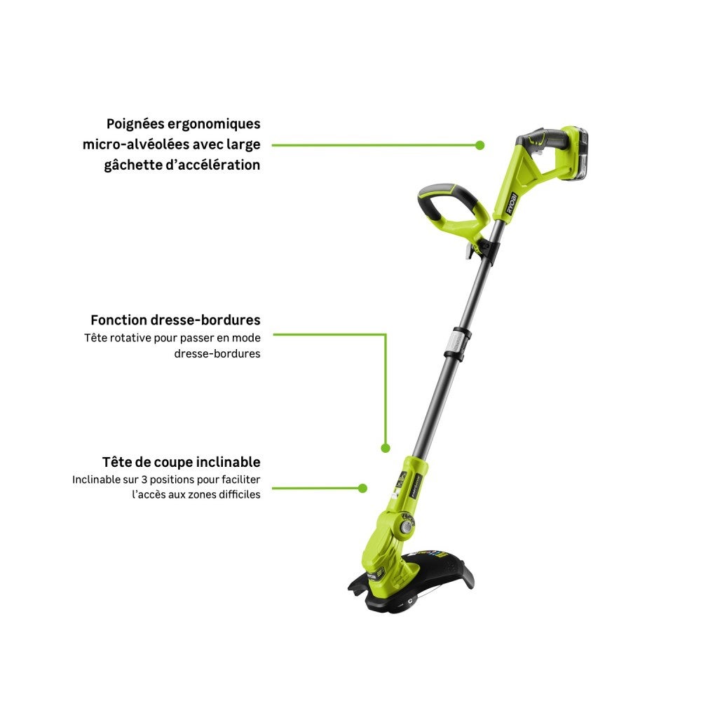 Nożyce do trawy Ryobi RLT183225F 18V OnePlus szerokość cięcia 25-30 cm - 7