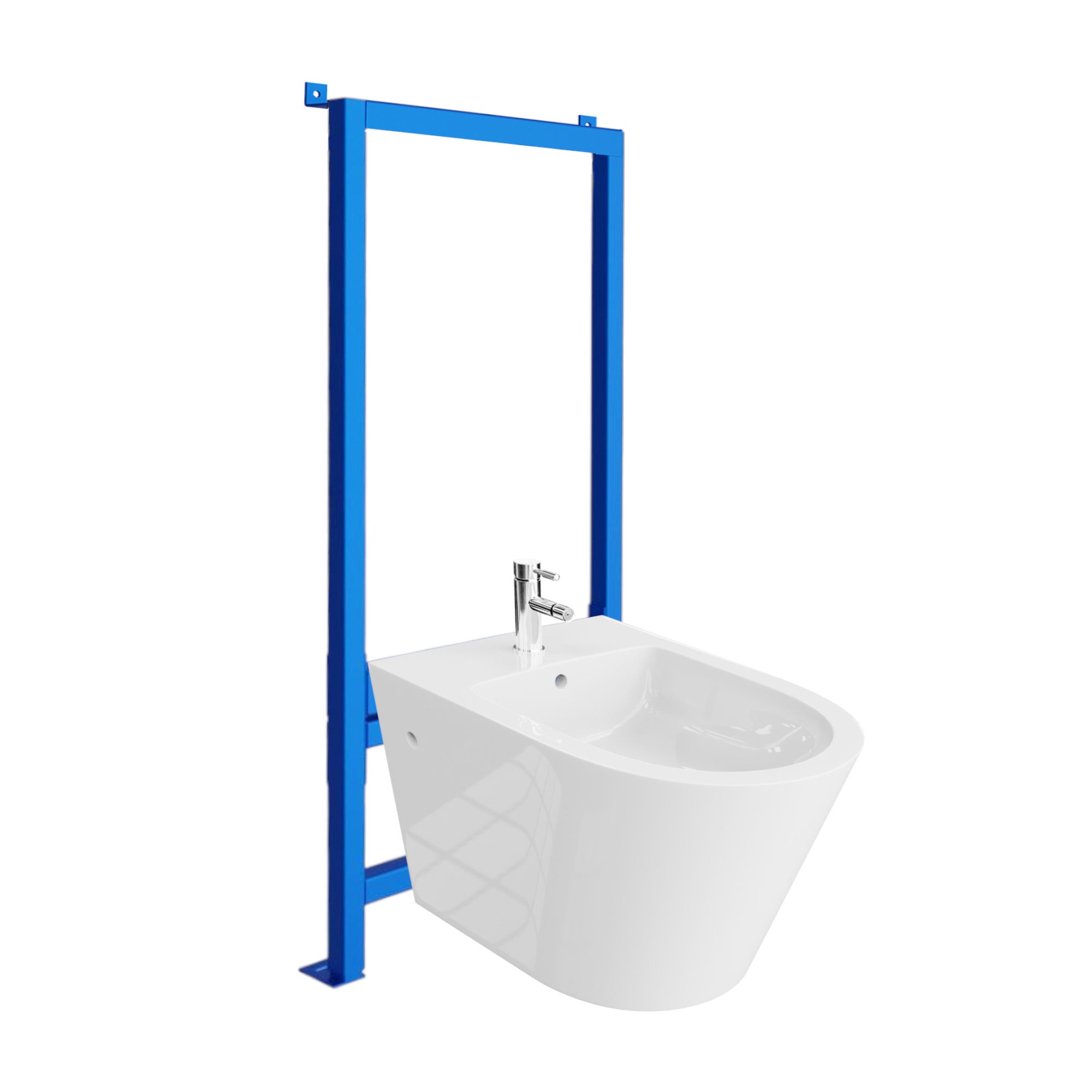 Supporto Per Bidet Autoportante LAVITA LAV 500 - Telaio Regolabile In Altezza, Per Incasso