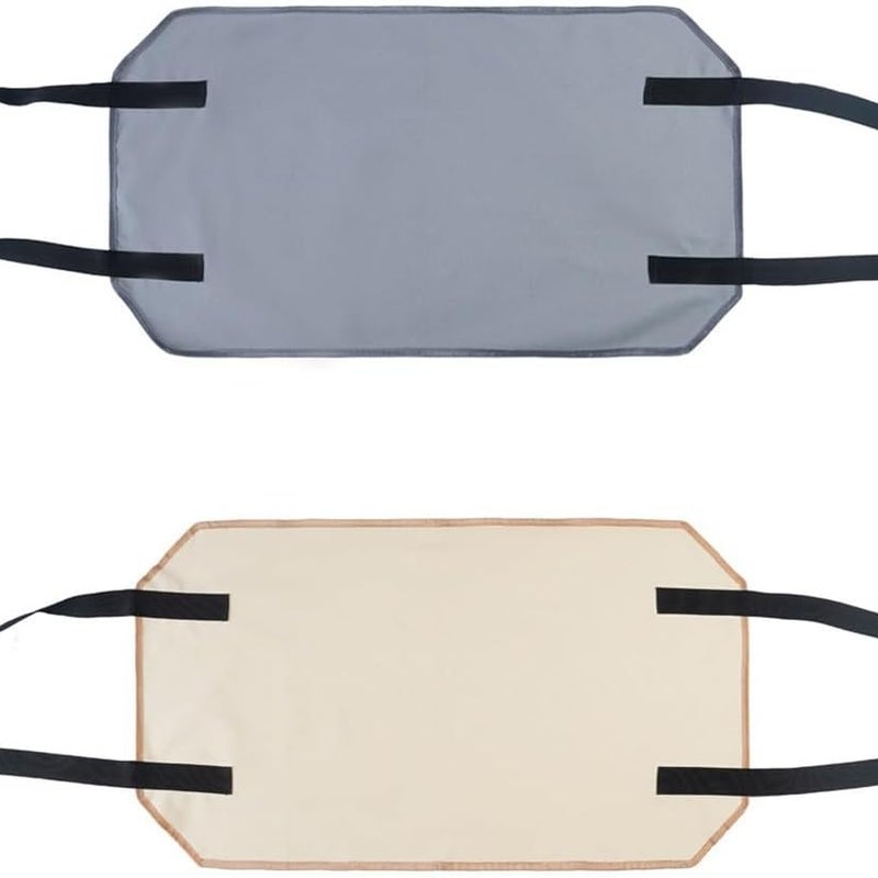 2-częściowa torba płócienna na drewno opałowe, duża torba na drewno do użytku wewnątrz i na zewnątrz, 100 x 50 cm