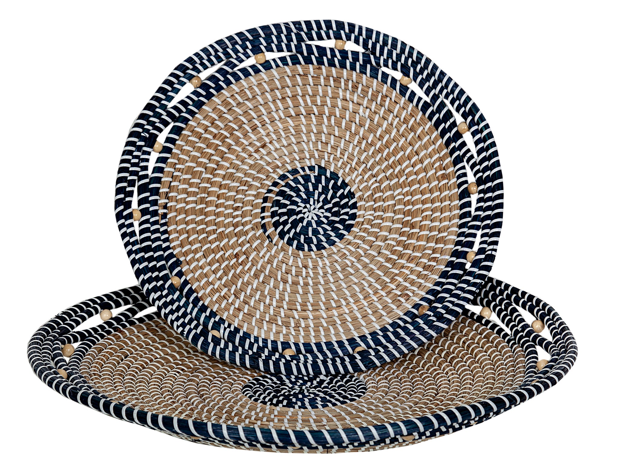 Set 2 centros fibras naturales