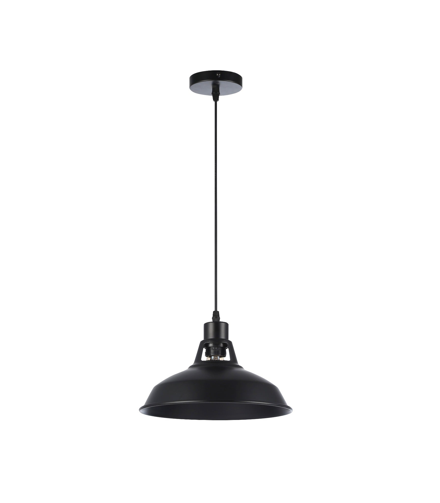 Lampa wisząca sufitowa Felia E27 115 cm IP20 oprawa stalowa czarna MasterLED