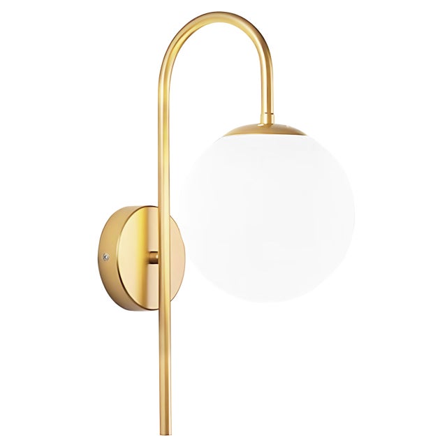 Kinkiet Toolight G091-1W Złoty Biały