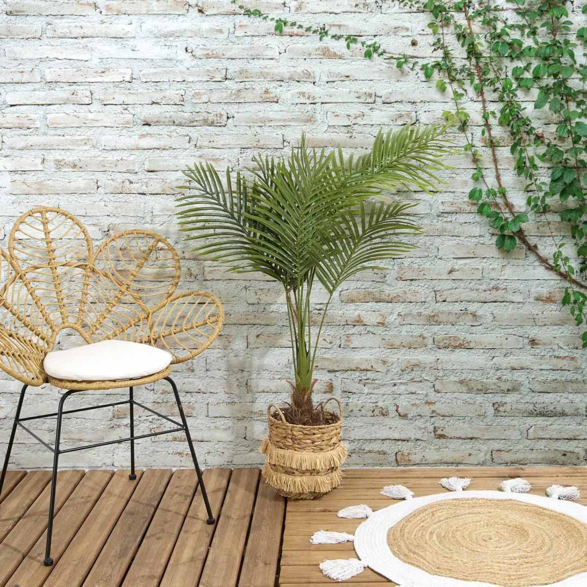 Plante Artificielle - Home Deco Factory - Palmier - Vert - 2