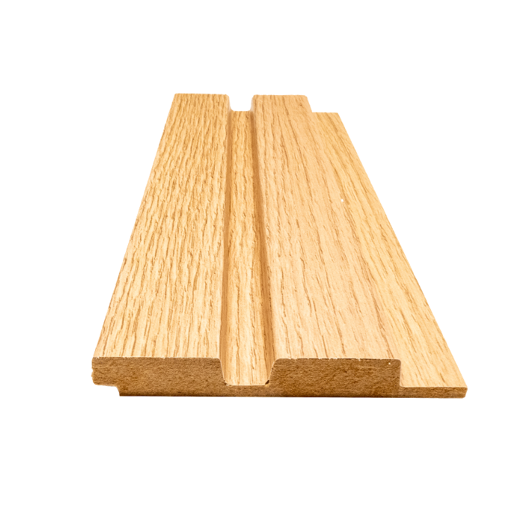 Revêtement mural en MDF, couleur chêne, 240x8,8x1,2 cm (1,05 m2 ...