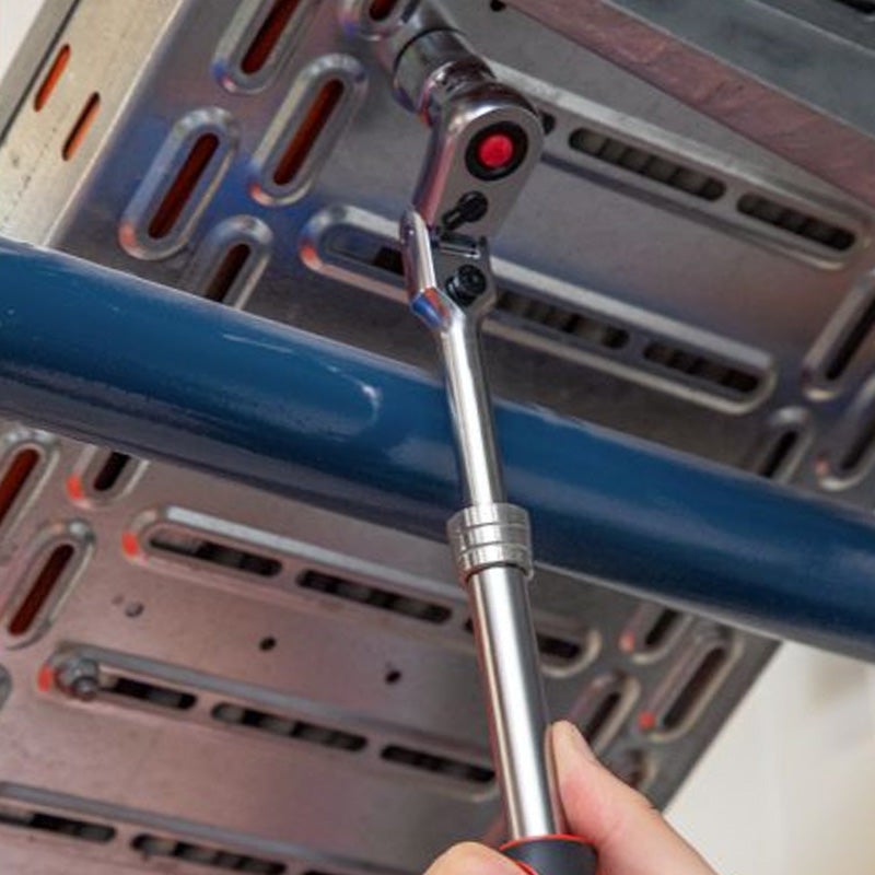 Cliquet télescopique KS TOOLS - Tête articulée - 1/2 pouce - 920.1330 - 2