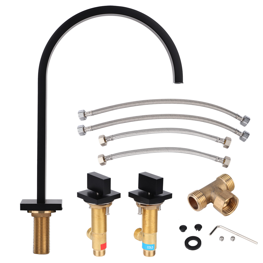 Robinet, Pompe à Eau à Pied, Pompe à Eau à Pied, Robinet De Lavabo, Filetage G1/2" En Cuivre Monté Au Sol, Pompe à Pied, évier à Pédale Pour Hôpital Laboratoire