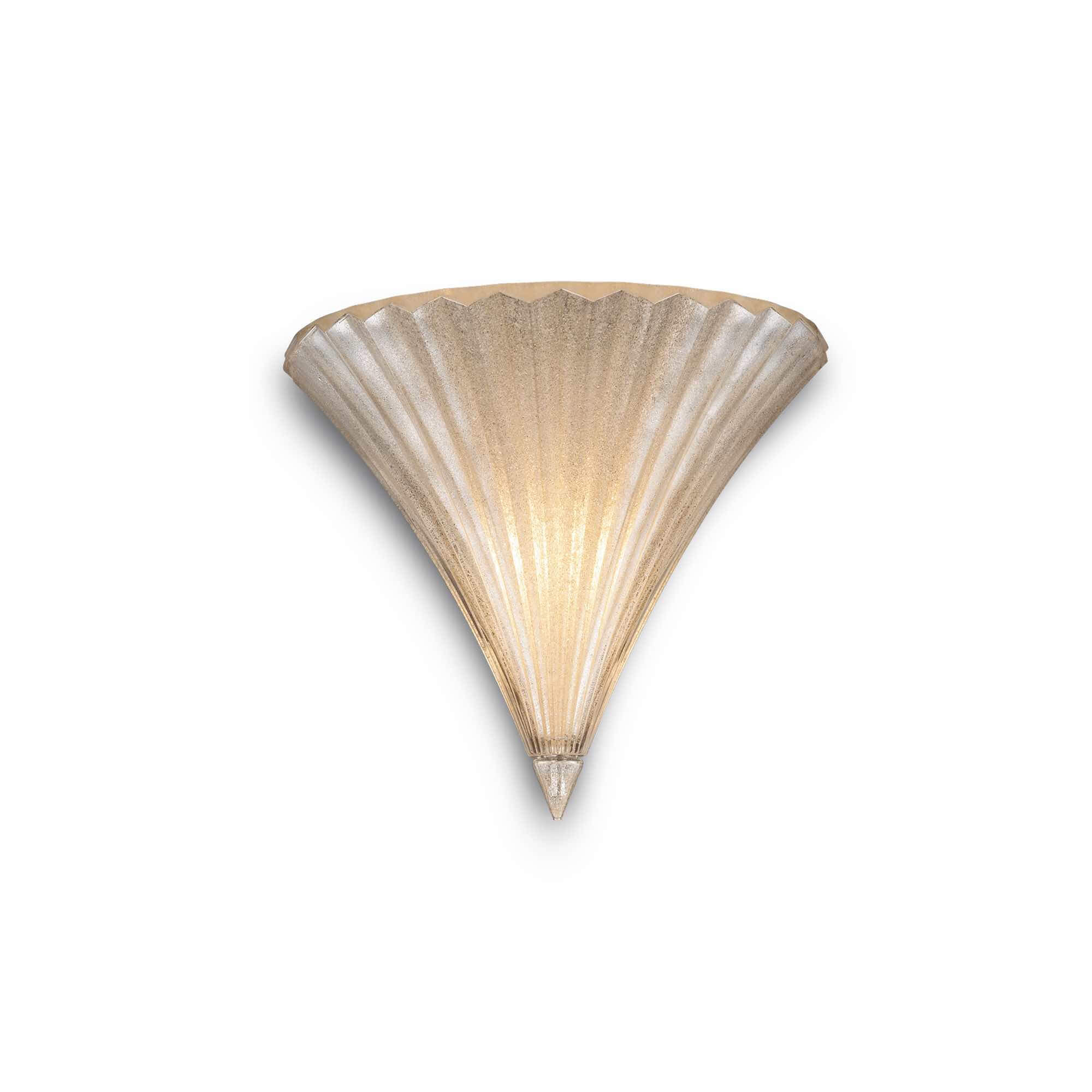 Ideal Lux  Applique Murale Dorée Santa 1 Ampoule Largeur 25 Cm , Leroy Merlin