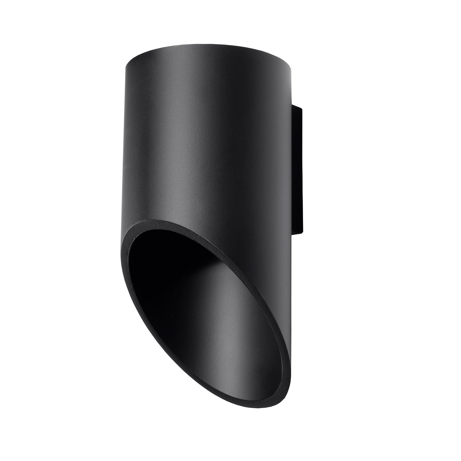 Kinkiet ścienny Penne czarny 1xG9x40W wym: 20 x 12 x 12 cm aluminium IP20 Sollux Lighting