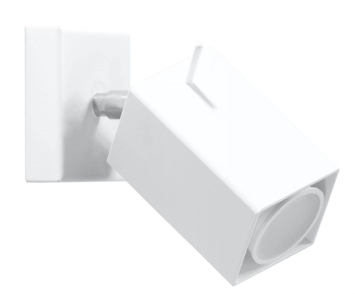 Kinkiet ścienny Merida biały 1xGU10x40W wym: 10 x 15 x 15 cm metal IP20 Sollux Lighting