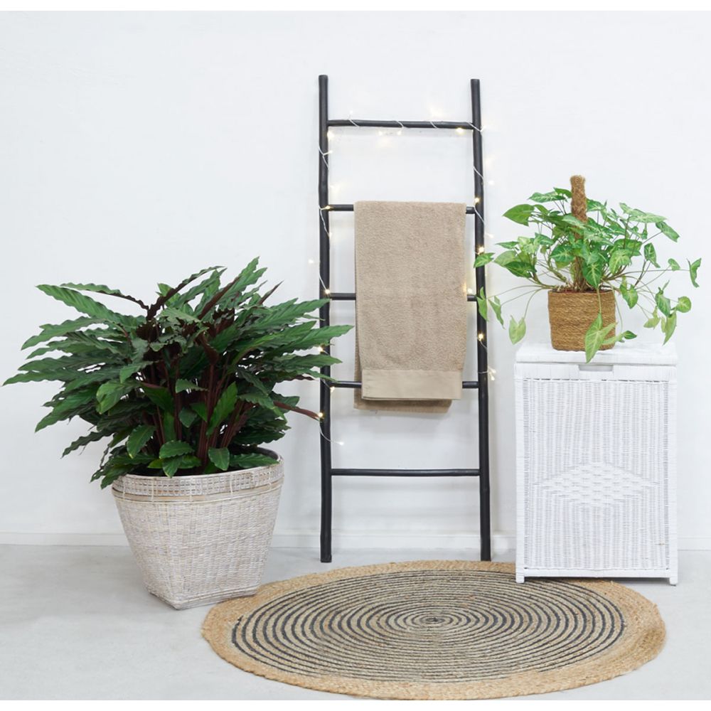 Echelle Porte Serviettes En Bambou