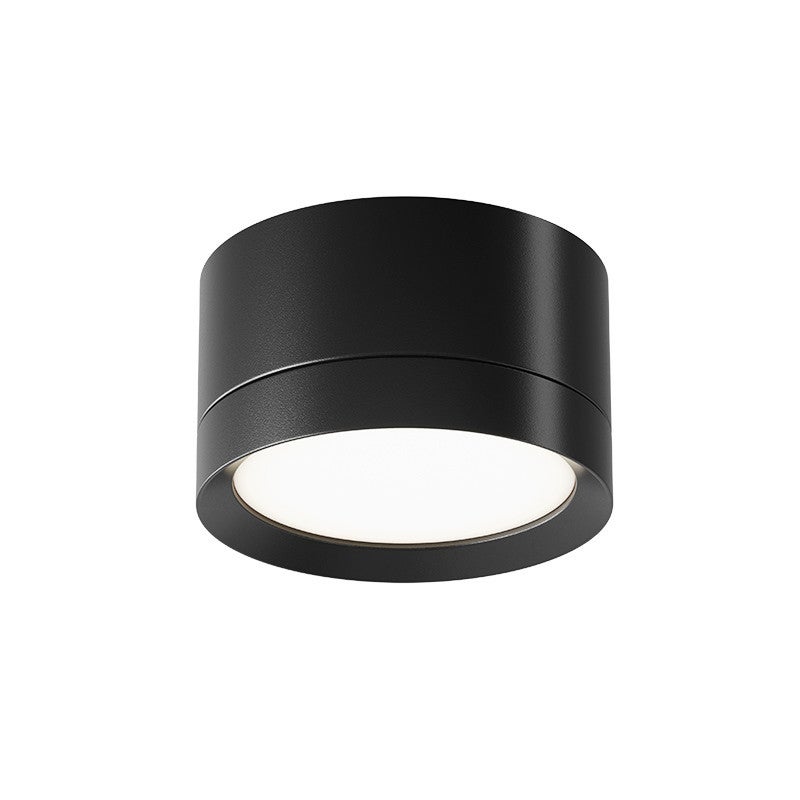 Reflektor sufitowy spot natynkowy Hoop okrągły czarny 1xGX53x15W wym: 5 x 8,5 x 8,5 cm aluminium Maytoni