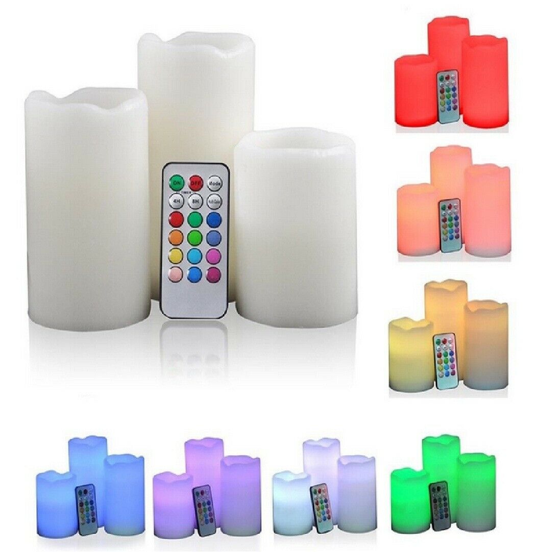 Monzana Candele A LED 5pz In Cera Vera Telecomando Timer Batterie Senza Fiama Luce Calda Decorazione Di Casa Natale 14627492 - Foto 5