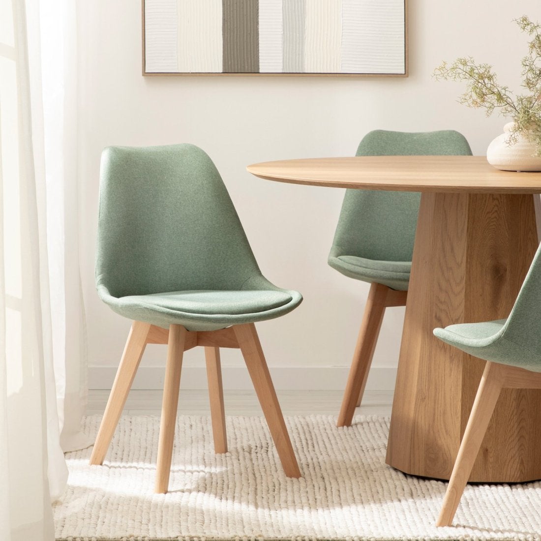 Packs 4 sillas tela menta 49 x 82 cm - 3