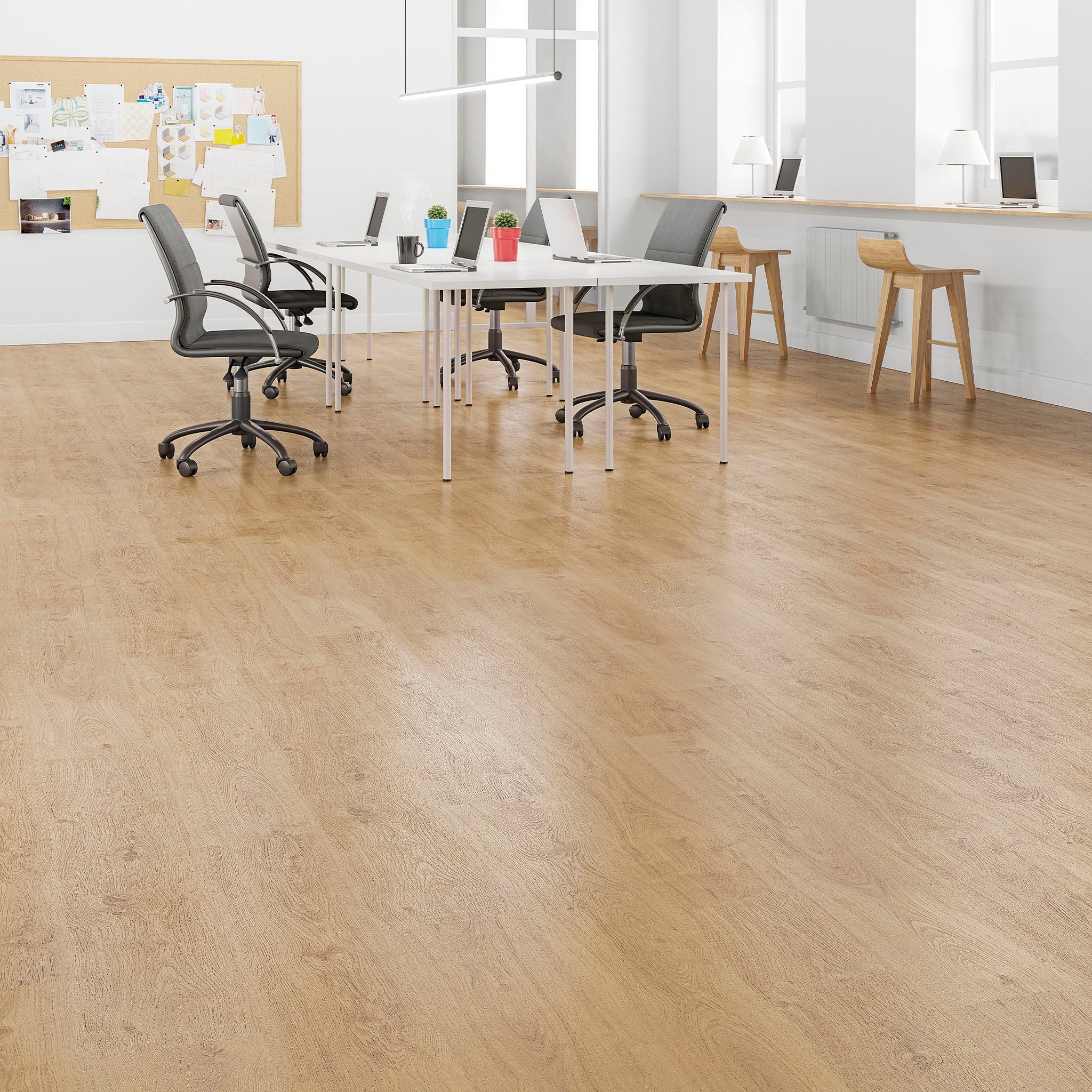 Suelo laminado AC5 FAUS ROBLE MATIZ. Apto Mascotas. Uso comercial ...
