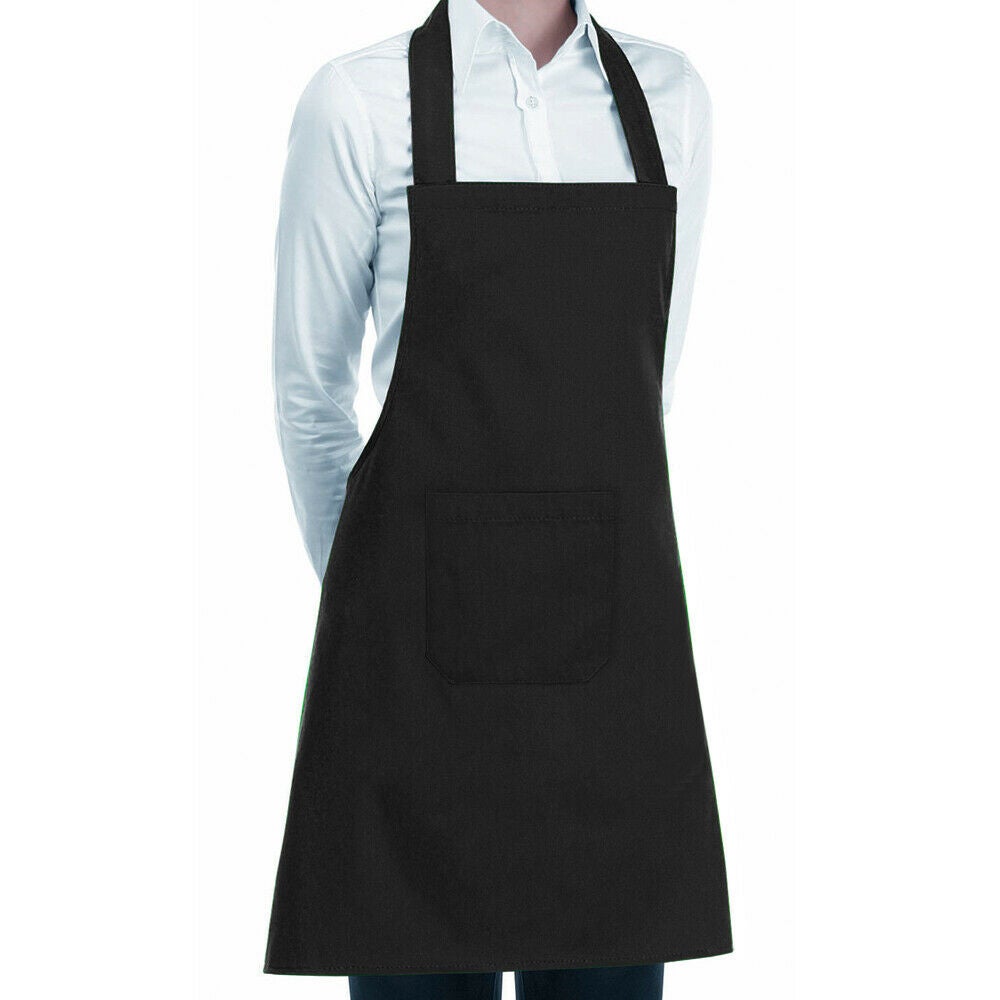 Grembiule Cucina Cotone Resistente Pettorina Ristorante Bar