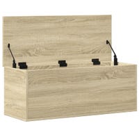Maison Exclusive - Boîte de rangement gris béton 70x40x38 cm bois d Maison Exclusive - Boîte de rangement gris béton 70x40x38 cm bois d