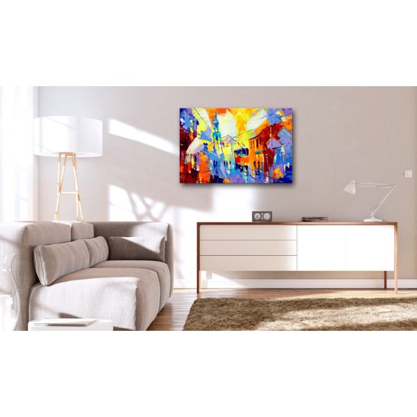 Tableau Colours of the City 120x80 cm - 2