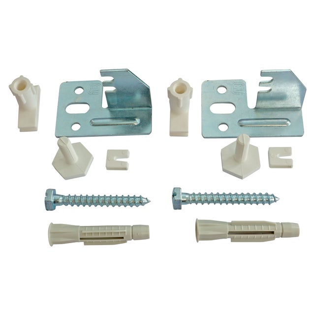 Fixations universelles pour radiateur acier