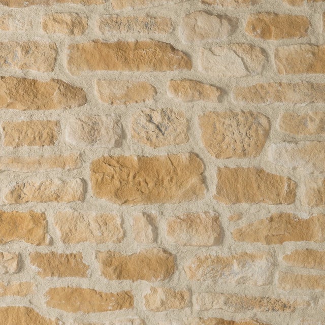 Pierre de parement Castellar - Ton terre de Sienne (Vendu au m²)