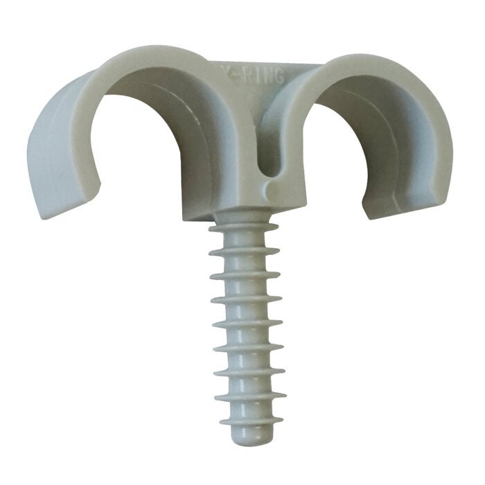 Fijación de conductos y tubos ING FIXATION Anillo de fijación doble - Ø 25 mm - Caja de 100 - A301850 - 2