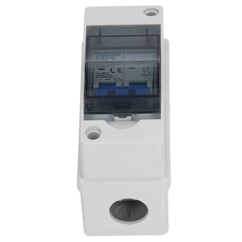 Disconnecteur Dc, Disjoncteur Miniature De Protection Contre La Foudre 25A, Boîte De Distribution Étanche Ip65 1000V - 8