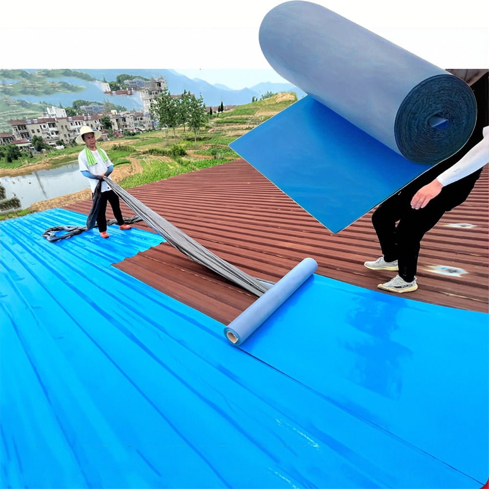 KAKET Membrane d'étanchéité auto-adhésive,toiture isolée,membrane d'étanchéité auto-adhésive pour tôles d'acier ondulées,réparation de toiture.10cmx5m - 3