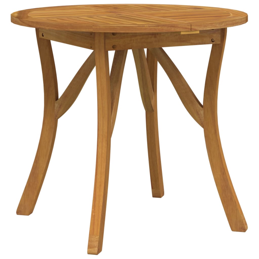 Mesa de jardín madera maciza de acacia ?85 cm | Leroy Merlin