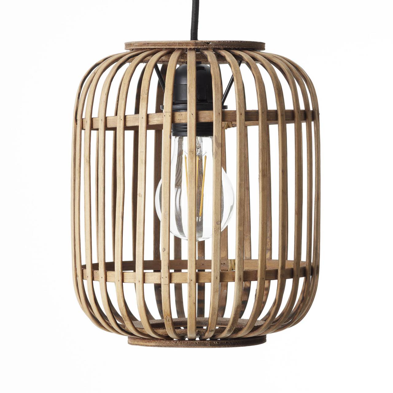 Lampa ścienna BRILLIANT Malty czarny/naturalny | 1x A60, E27, 52W, odpowiednia do zwykłych żarówek (brak w zestawie) - 6