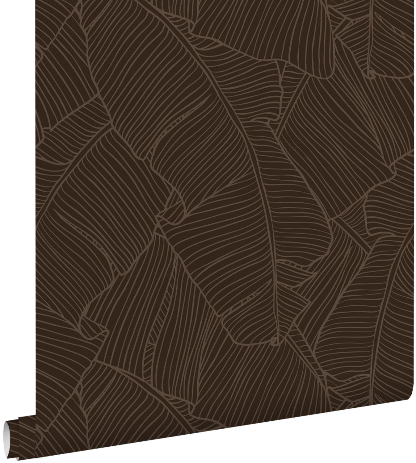 Tapeta przejrzeć brązowym - 50 x 900 cm - ESTAHOME