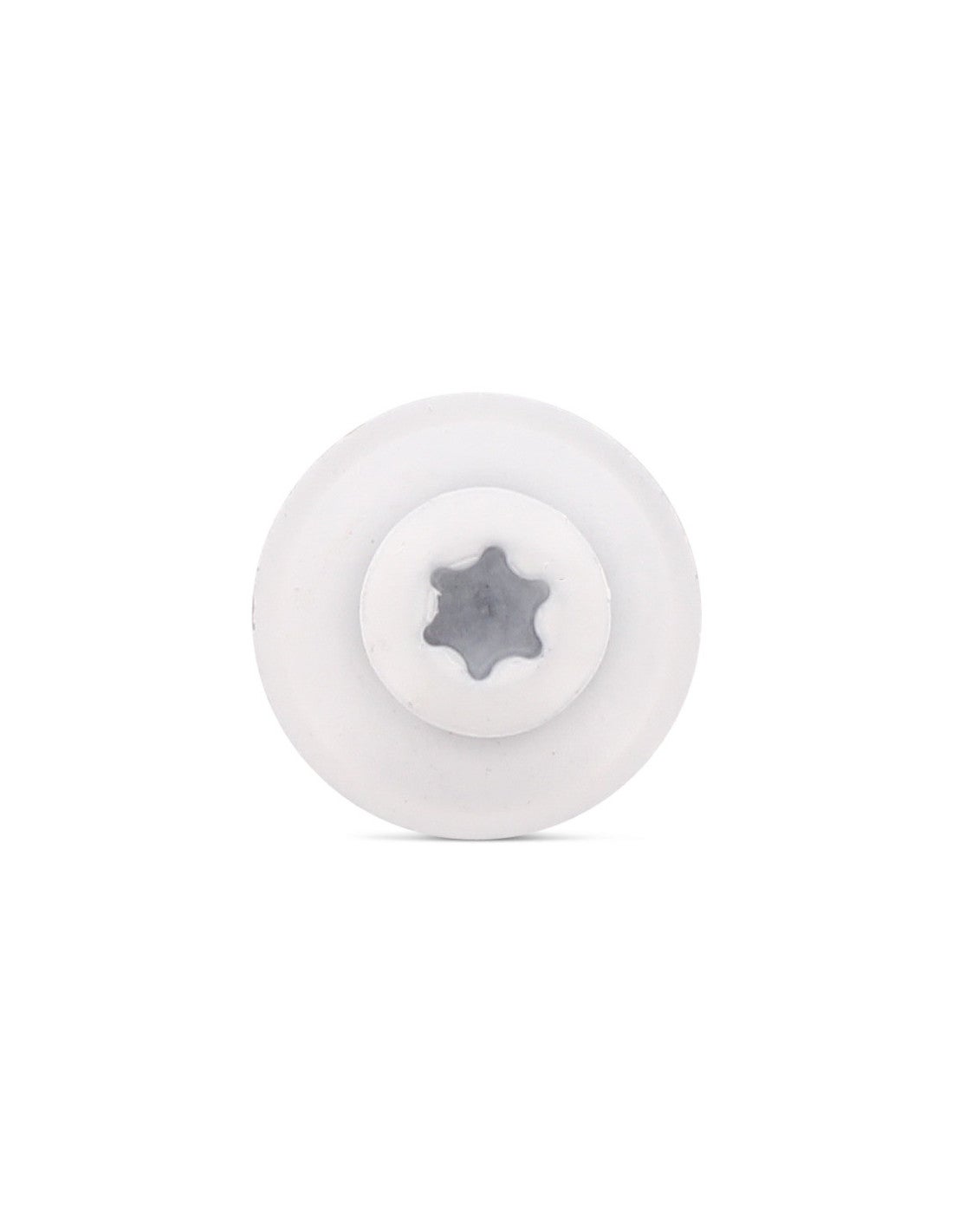 Vis faitage Tête fraisée bombée TFB TORX T20 Inox A2 RAL9010 blanc pur 4.5X60 Rondelle d'étanchéite EPDM-1 pièce - 2