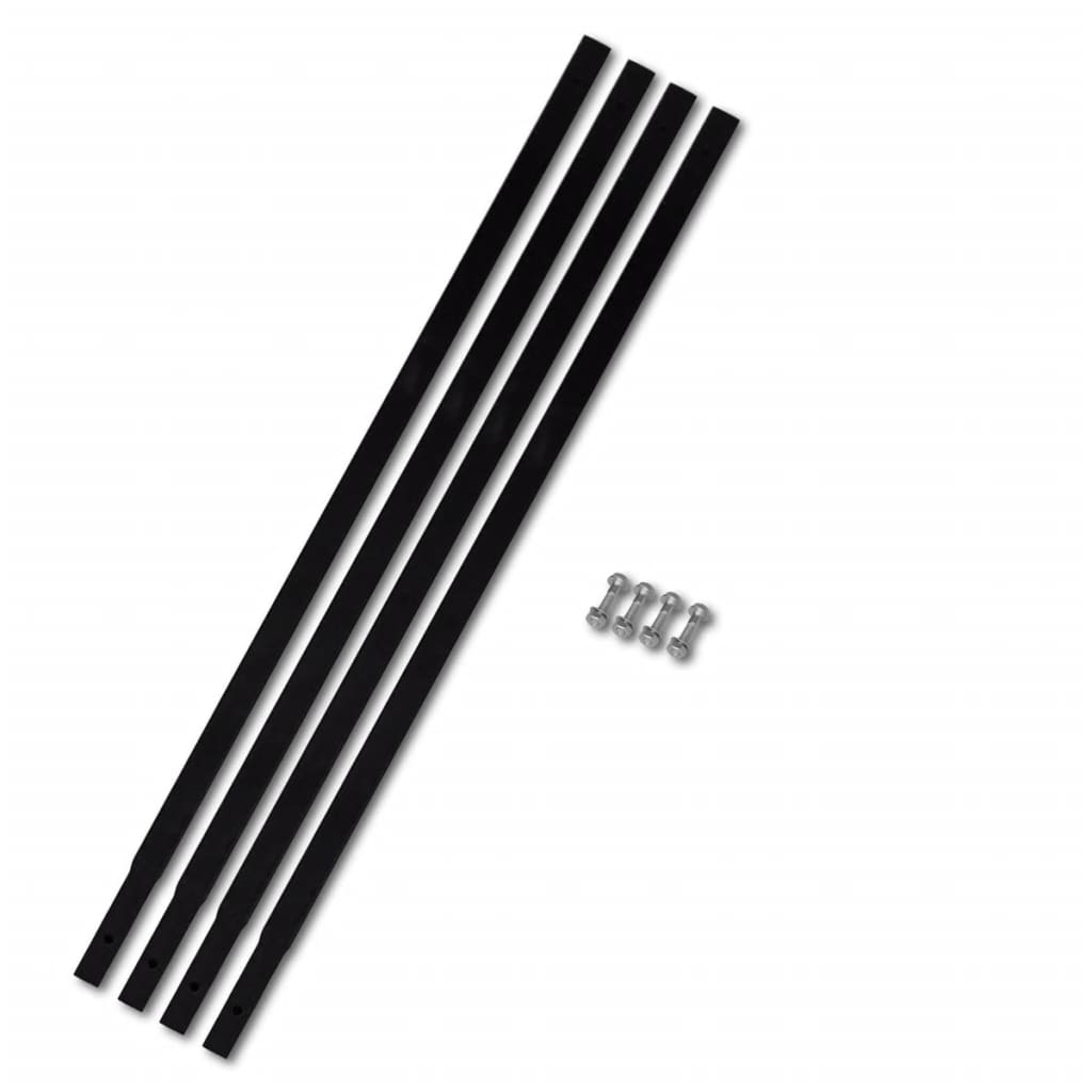 Tarière de sol avec manche 120 mm et tube d extension 5 m Acier - 7