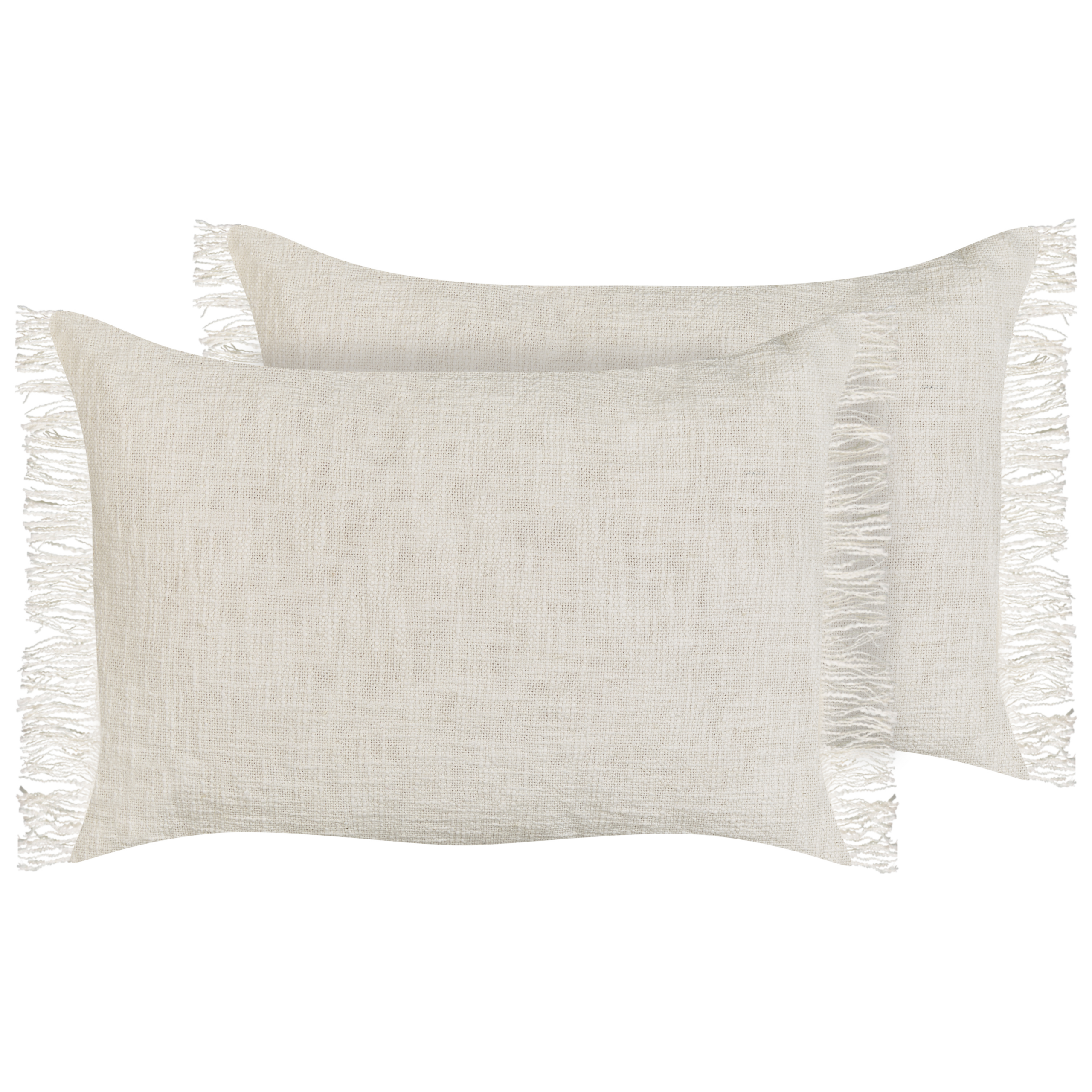 Lot De 2 Protège Oreillers Anti-acariens Et Absorbant 60 X 60 Cm Blanc