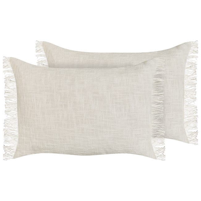 Lot De 2 Protège Oreillers Anti-acariens Et Absorbant 60 X 60 Cm Blanc Lot De 2 Protège Oreillers Anti-acariens Et Absorbant 60 X 60 Cm Blanc