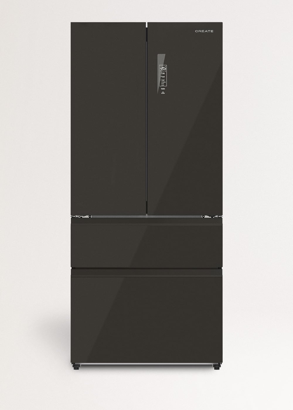 CREATE - FRIDGE STUDIO FRENCH DOOR PRO 509 - Réfrigérateur à porte française 509L No Frost avec Space Pro et Care+- Noir - 2