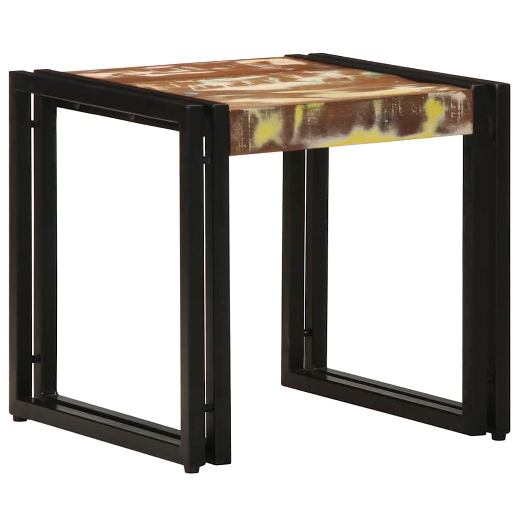 COSTWAY Support d'Imprimante à Roulettes - 2 Niveaux en Bois et Métal, Roues Verrouillables 49 x 40 x 38 cm (L x l x H) Noir - Maison